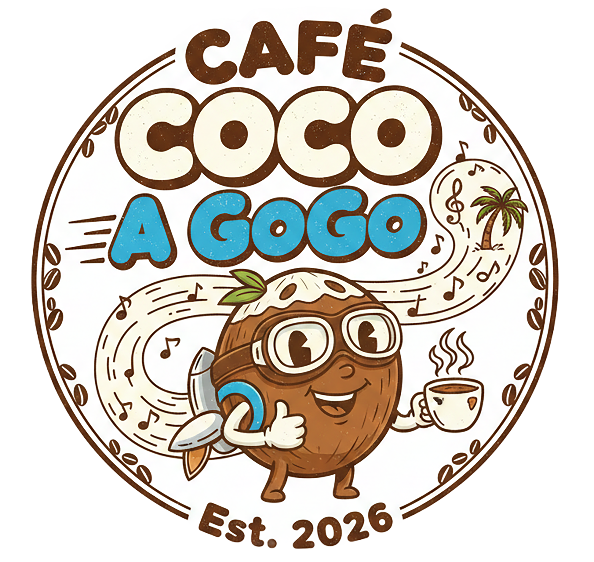 Café Coco A GoGo logo